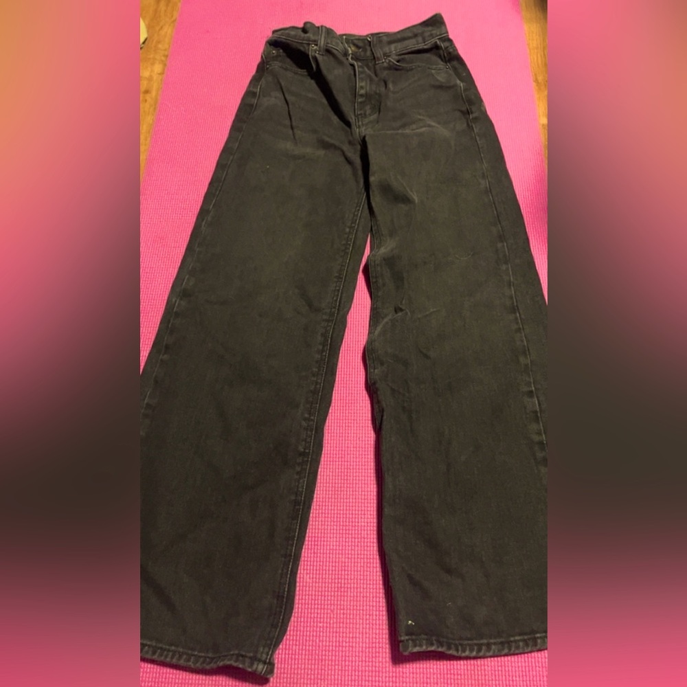 High rise flare jeans